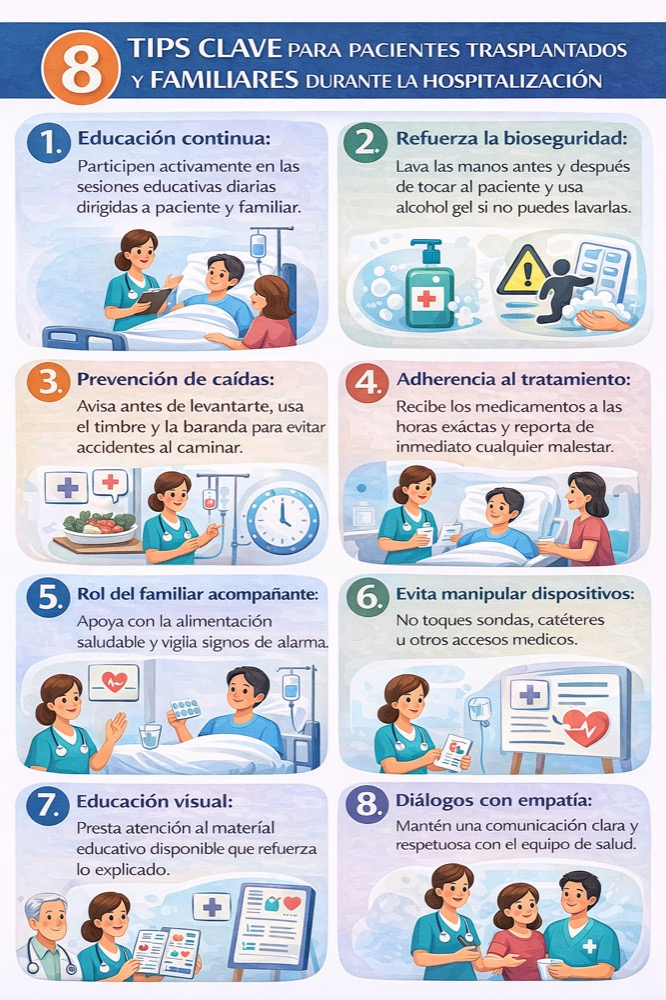 8 Tips Clave para Pacientes Trasplantados