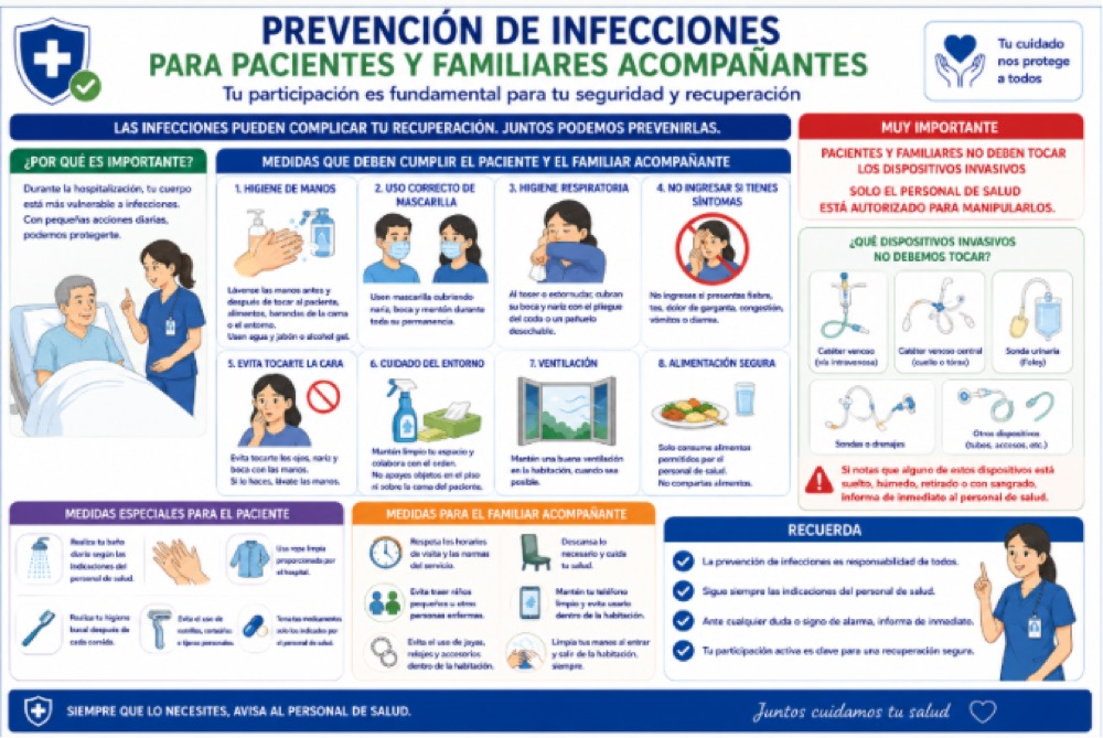 Lámina 4: Prevención de Infecciones